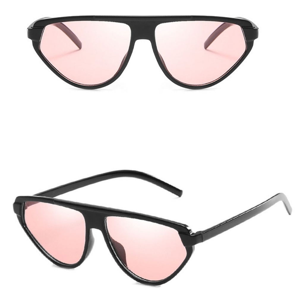 Pink Retro Sunglasses